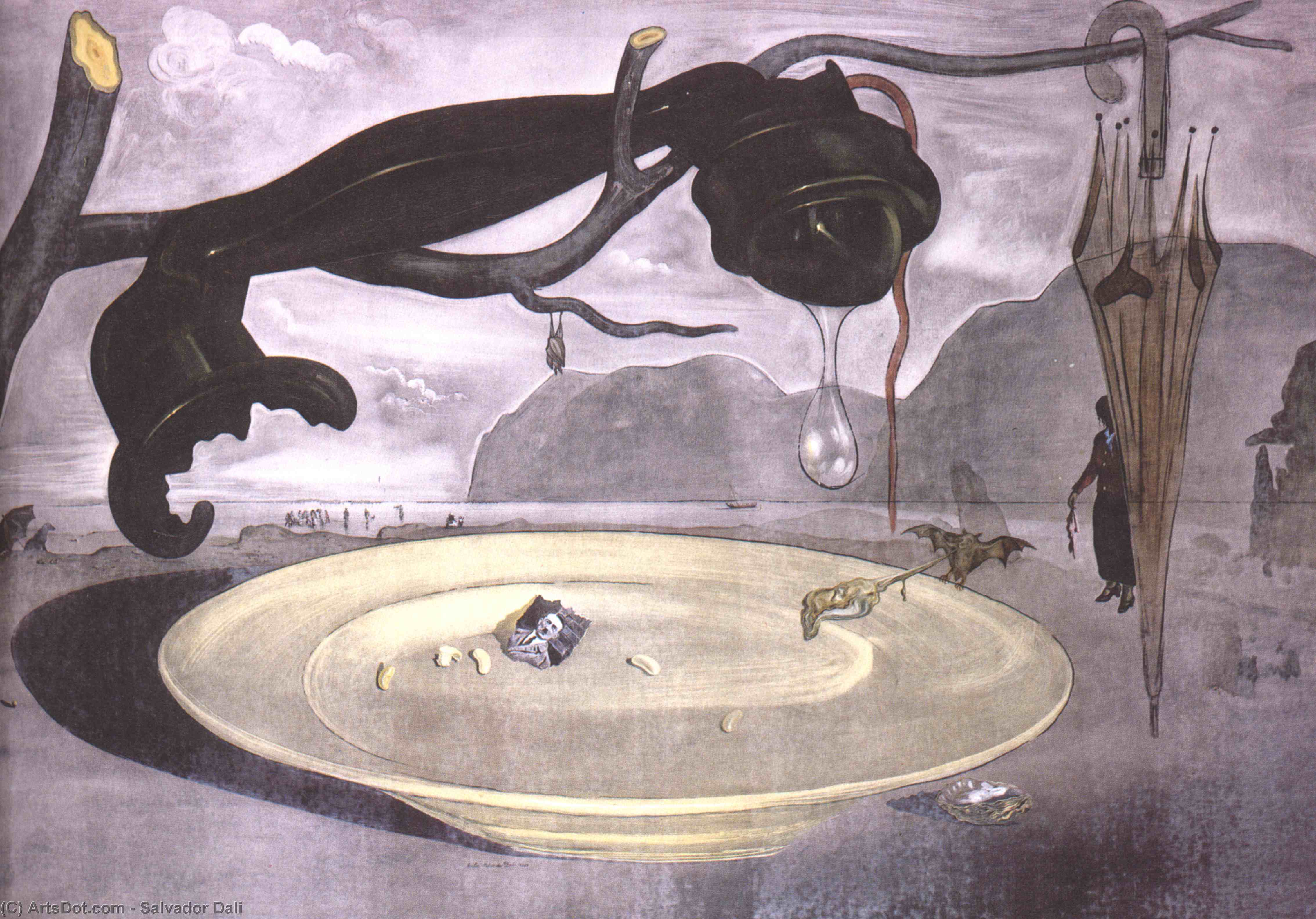  Artwork Replica The Enigma of Hitler, 1938 by Salvador Dali (Inspired By) (1904-1989, Spain) | ArtsDot.com