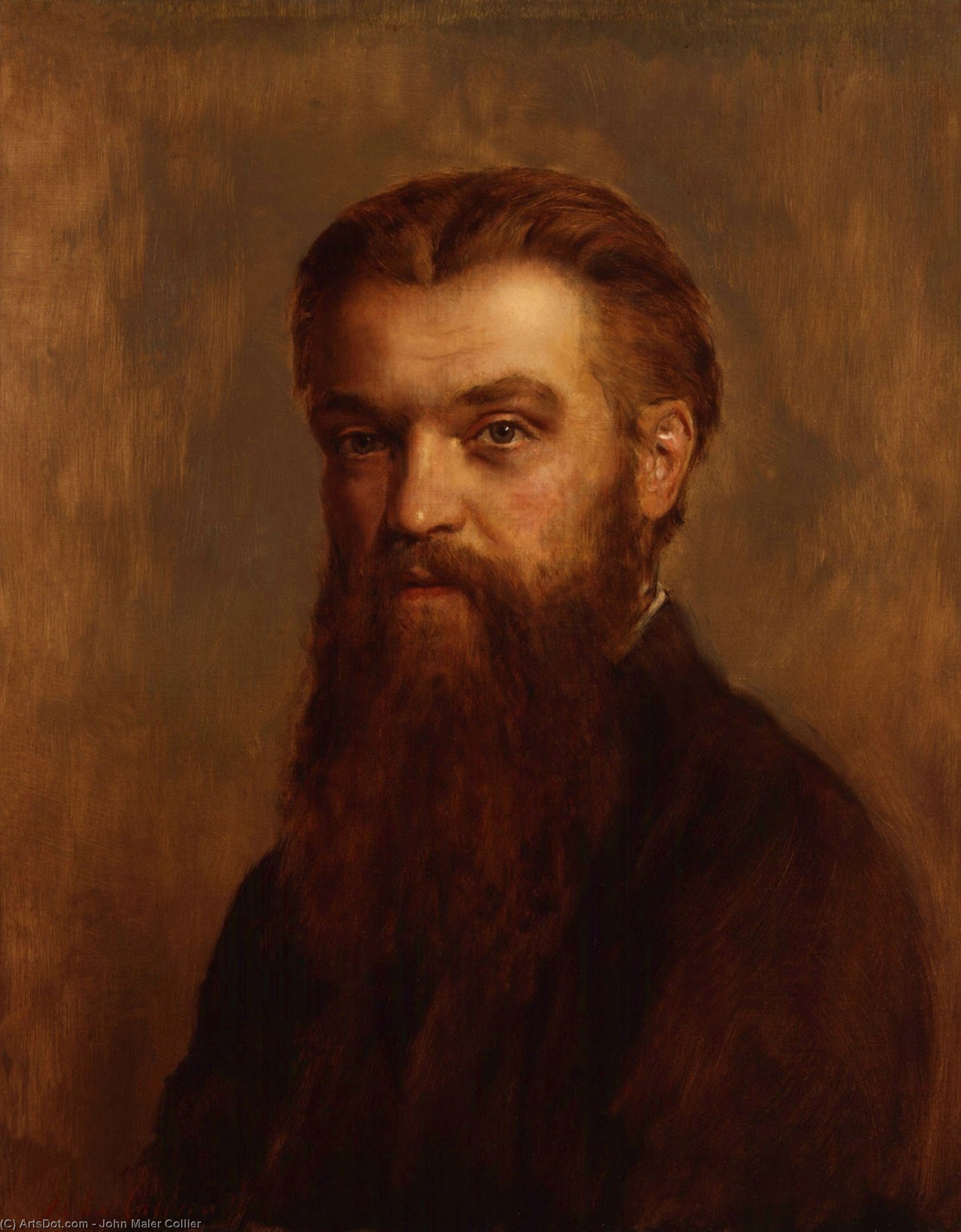  Museum Art Reproductions William Kingdon Clifford, 1899 by John Maler Collier (1850-1934, United Kingdom) | ArtsDot.com