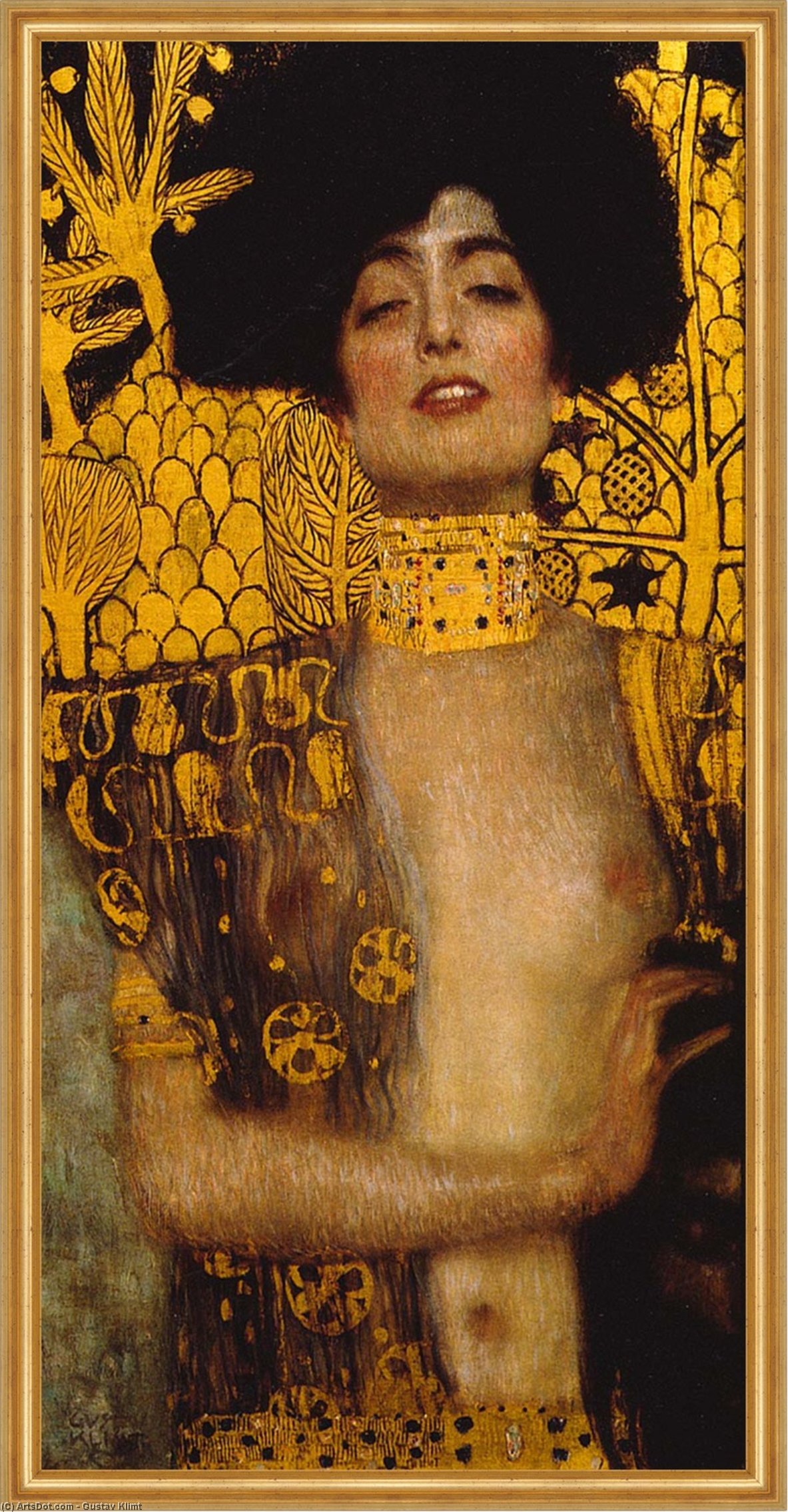  Oil Painting Replica Giuditta i wien by Gustav Klimt | ArtsDot.com