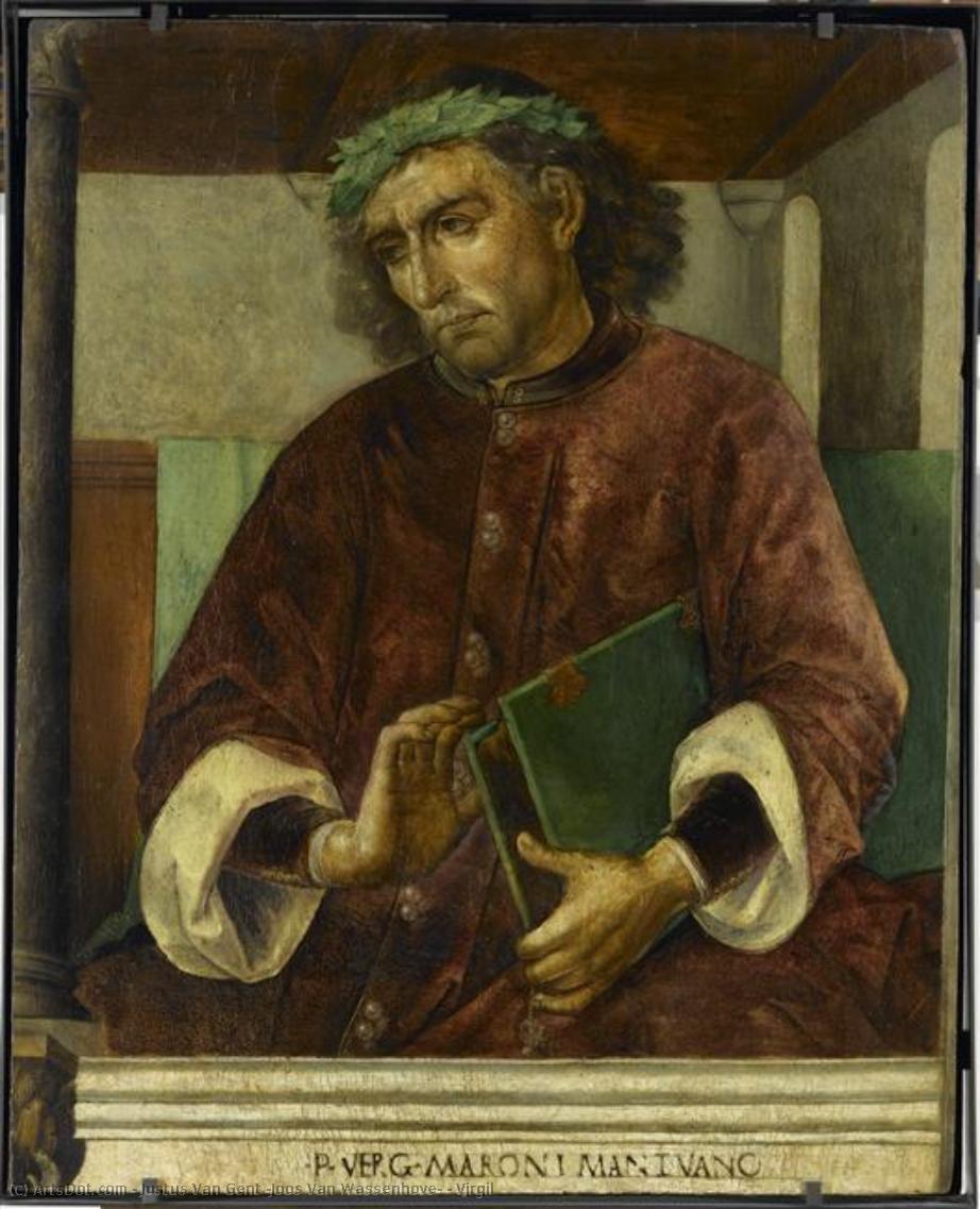  Art Reproductions Virgil, 1476 by Justus Van Gent (Joos Van Wassenhove) (1430-1480, Netherlands) | ArtsDot.com