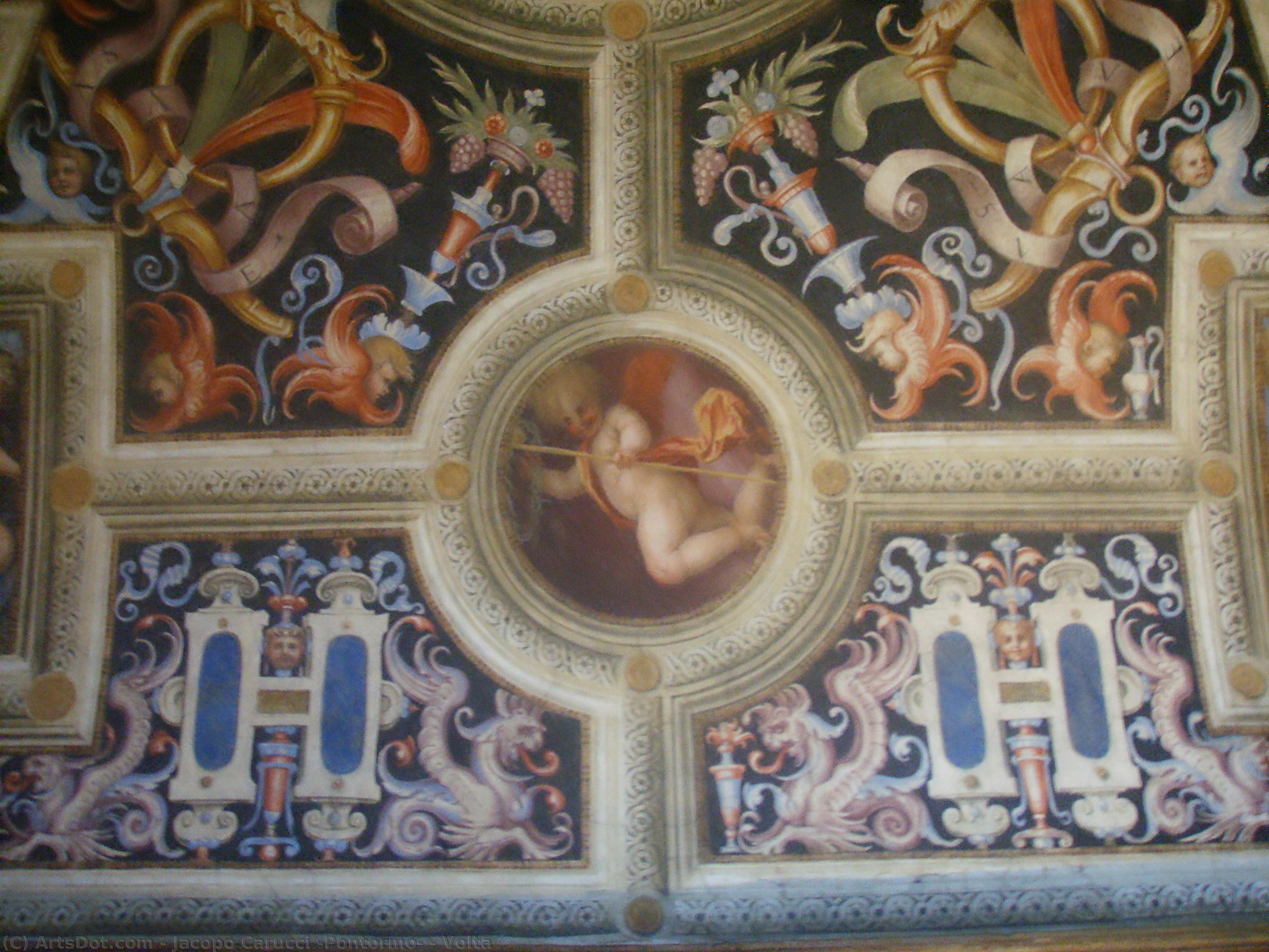  Art Reproductions Volta, 1515 by Jacopo Carucci (Pontormo) (1494-1557, Italy) | ArtsDot.com