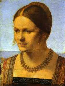 Albrecht Durer - Portrait of a Young Venetian Woman - (Buy fine Art Reproductions)