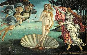Sandro Botticelli - The Birth of Venus - (Buy fine Art Reproductions)