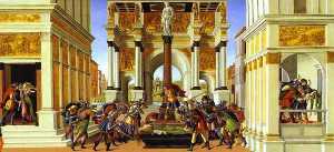 Sandro Botticelli - The Story of Lucretia