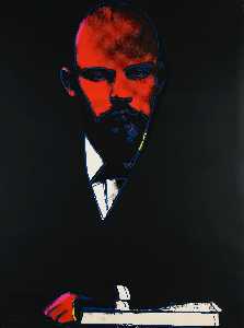 Andy Warhol - Black Lenin