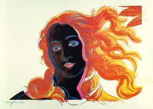Andy Warhol - Botticelli (dettaglio)