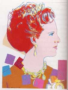 Andy Warhol - Queen Margrethe II Of Denmark