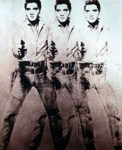 Andy Warhol - Triple Elvis