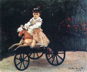 Claude Monet - Jean Monet on a Mechanical Horse