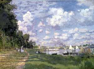 Claude Monet - The Harbour at Argenteuil