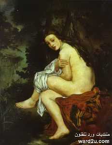 Edouard Manet - Surprised Nymph. (Nymphe surprise)
