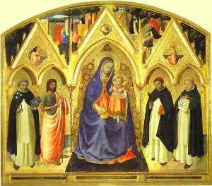 Fra Angelico - San Pietro Martire Triptych
