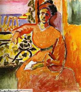 Henri Matisse - A Woman Sitting before the Window