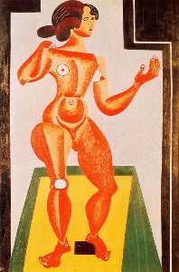 Joan Miró - Standing Nude
