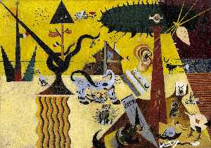 Joan Miró - The Tilled Field