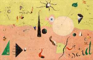 Joan Miró - Joan Miró- Catalan Landscape (The Hunter)