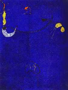 Joan Miró - Joan Miró- Catalan Peasant with a Guitar