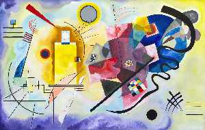 Wassily Kandinsky - Yellow, Red, Blue