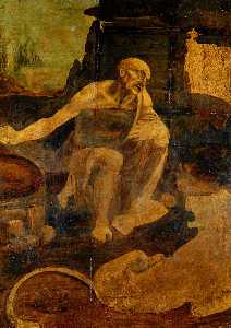 Leonardo Da Vinci - St Jerome in the Wilderness