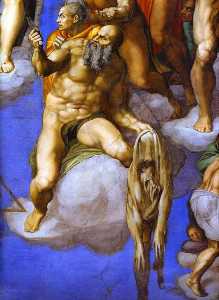 Michelangelo Buonarroti - The Last Judgment (detail)