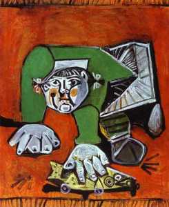 Pablo Picasso - Paloma with Celluloid Fish