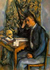 Paul Cezanne - Boy with Skull