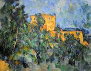 Paul Cezanne - Chateau Noir (MoMA)