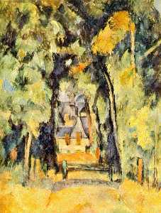 Paul Cezanne - Road at Chantilly