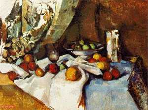 Paul Cezanne - Still Life with Apples (MoMA)