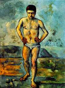 Paul Cezanne - The Bather