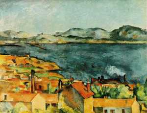 Paul Cezanne - The Bay from L-Estaque