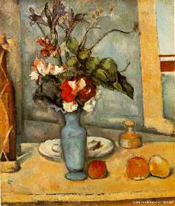 Paul Cezanne - The Blue Vase