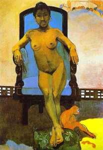 Paul Gauguin - Aita Tamari vahina Judith te Parari (Annah the Javanese)