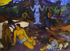 Paul Gauguin - D-où venons nous Que sommes-nous Où allons-nous (Where Do We come from. What Are We. where Are We Going)