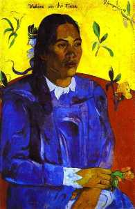 Paul Gauguin - Vahine no te tiare (Woman with a Flower)