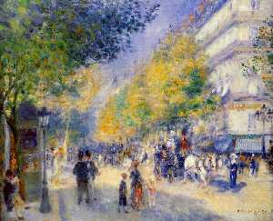 Pierre-Auguste Renoir - The Great Boulevards