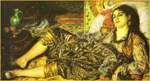 Pierre-Auguste Renoir - Woman of Algiers
