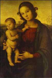 Vannucci Pietro (Le Perugin) - Madonna and Child