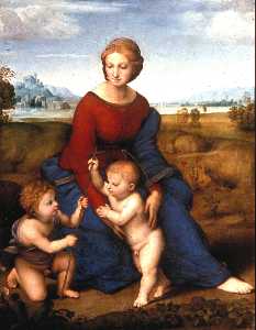 Raphael (Raffaello Sanzio Da Urbino) - Madonna of Belvedere