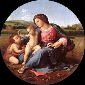 Raphael (Raffaello Sanzio Da Urbino) - The Alba Madonna - (Buy fine Art Reproductions)