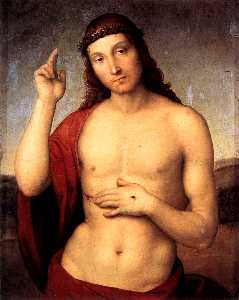 Raphael (Raffaello Sanzio Da Urbino) - The Blessing Christ