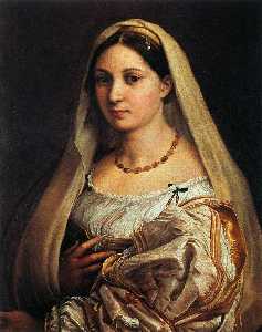 Raphael (Raffaello Sanzio Da Urbino) - La Donna Velata