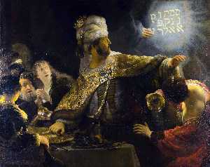 Rembrandt Van Rijn - The Feast of Belshazzar