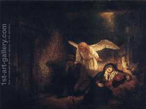 Rembrandt Van Rijn - Le Songe De Joseph, berlin