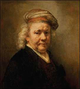 Rembrandt Van Rijn - Autoportrait, la Haye