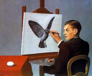 Rene Magritte - Clairvoyance