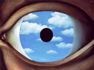 Rene Magritte - False Mirror