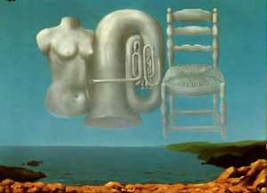 Rene Magritte - Threatening Weather