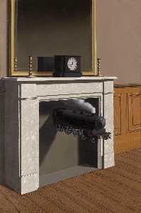 Rene Magritte - Time transfixed