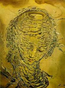 Salvador Dali - Raphaelesque Head Bursting